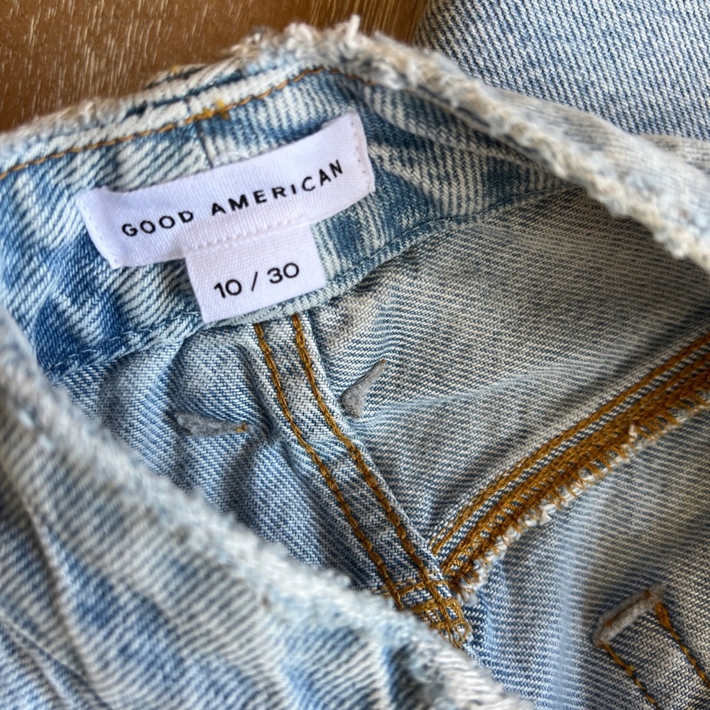 Good American GOOD '90S Blue542 Size 10/30 - Picture 9 of 12